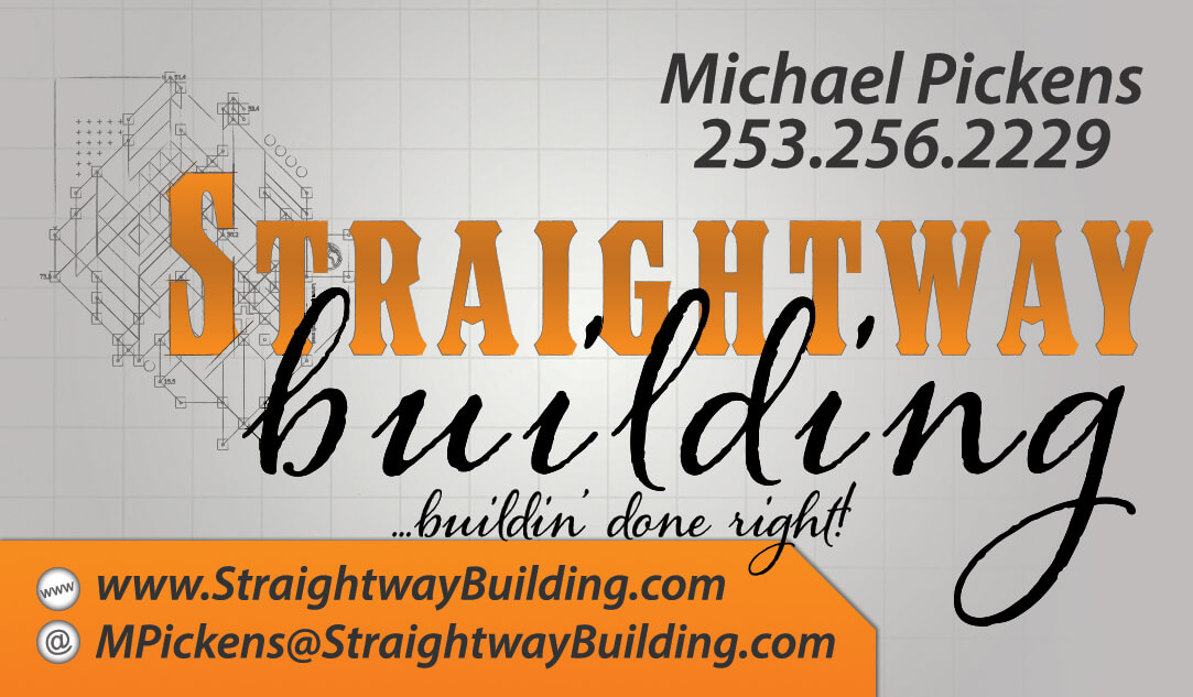 Straightway Building Business Card